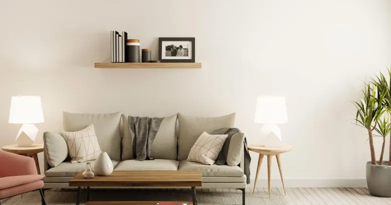 Modern living room interior design