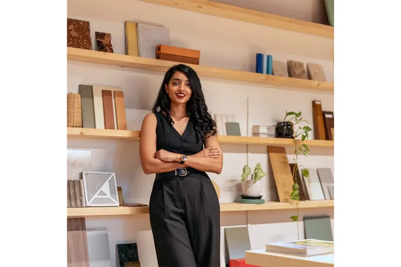 Sushmitha Ramesh is an interior designer in Chennai and founder of The Auburn Studio.
