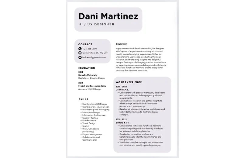 A simple black resume template by Canva. A simple black resume template by Canva.