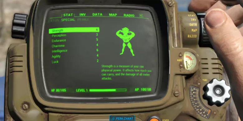 A UI game design of The Fallout Series. A UI game design of The Fallout Series.