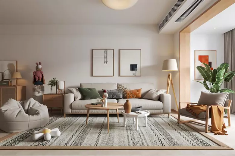 Minimalism as a key concept in the mid-century modern design
