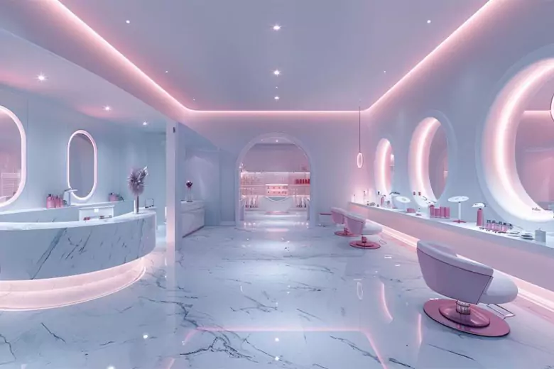Modular furniture look can enhance the interior design of your small salon.
Modular furniture look can enhance the interior design of your small salon.