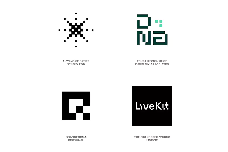 Using pixel art to create logo design in 2025.
Using pixel art to create logo design in 2025.