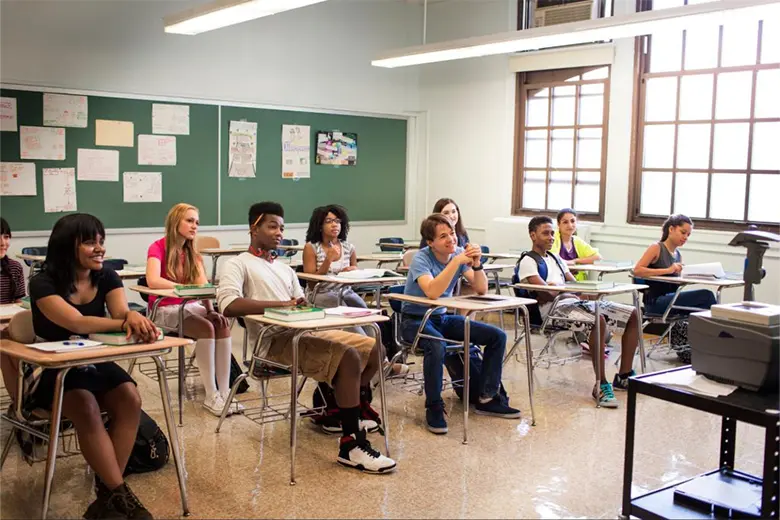 Students attending a lecture on graphic design principles.
Students attending a lecture on graphic design principles.
