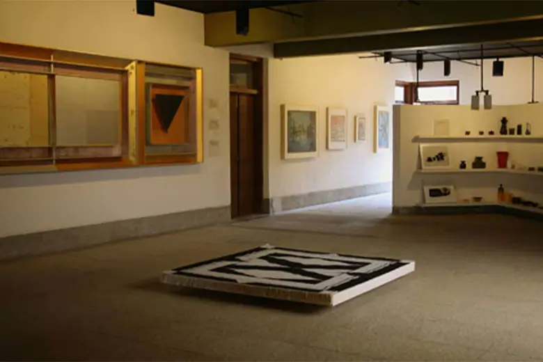 Interior of Dashrath Patel Museum situated in Alibagh.