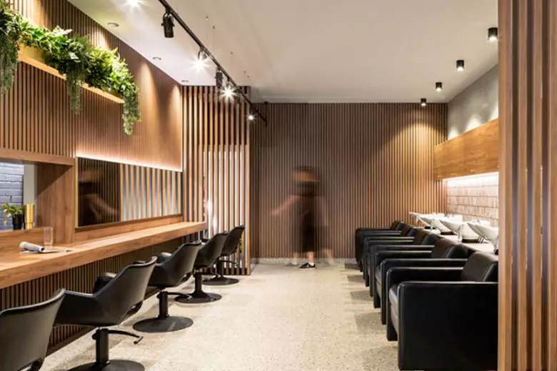 Textured walls and cozy lighting create a warm ambiance.
Textured walls and cozy lighting create a warm ambiance.