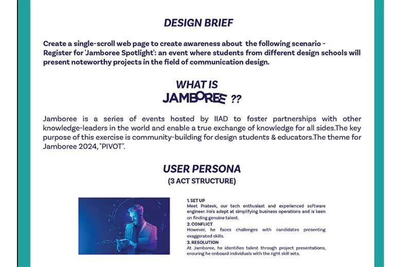 Design brief for Kanupriya's Brand Narrative Project.
Design brief for Kanupriya's Brand Narrative Project.