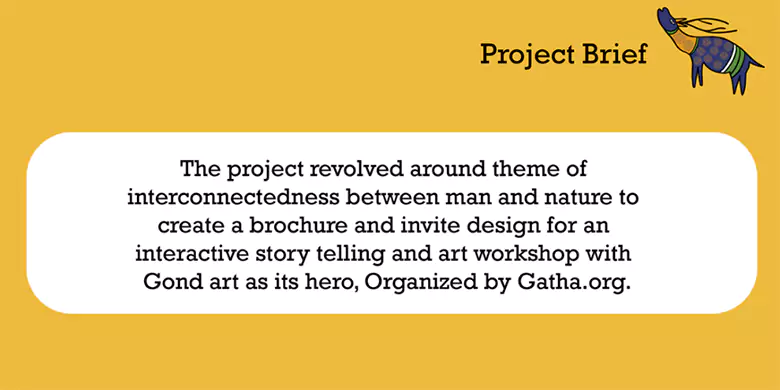 Rubina's project brief for the brochure project.
Rubina's project brief for the brochure project.