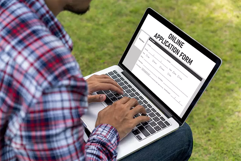 UI UX designer creating different forms application such as, registration, and payment forms on his laptop
UI UX designer creating different forms application such as, registration, and payment forms on his laptop