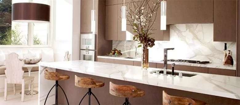 Adding earthy tones to your kitchen interior creates a trendy, cozy, and modern look.
Adding earthy tones to your kitchen interior creates a trendy, cozy, and modern look.