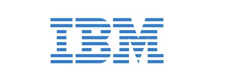 Image showcasing the IBM logo, designed by Paul Rand. Image showcasing the IBM logo, designed by Paul Rand.