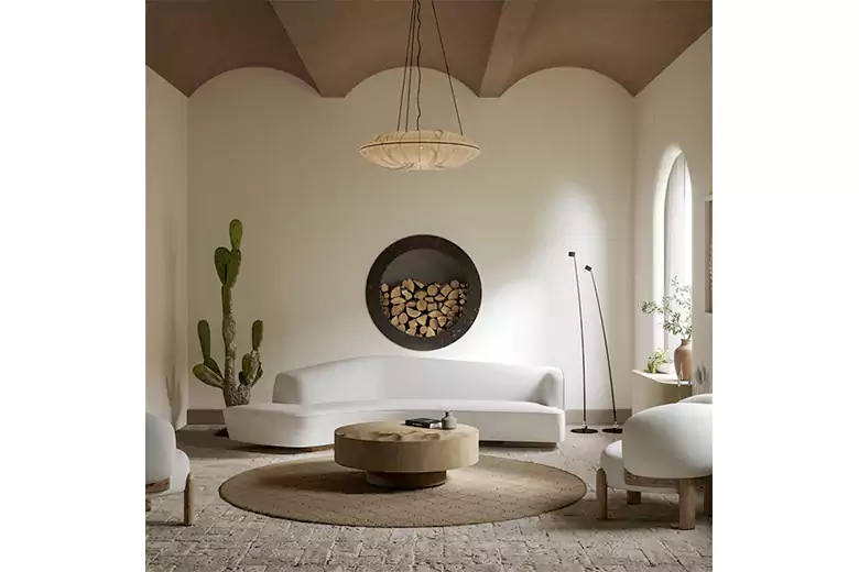 An example showing how proportion and scale work in interior design. An example showing how proportion and scale work in interior design.