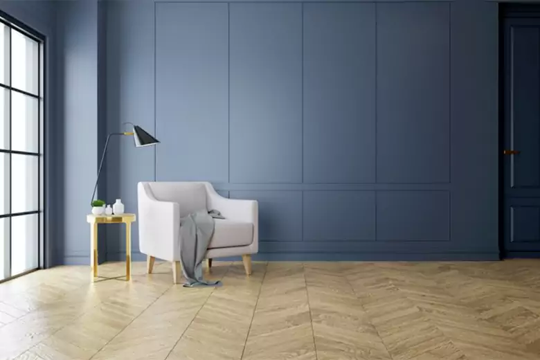 An interior design idea with contrasting colors. An interior design idea with contrasting colors.