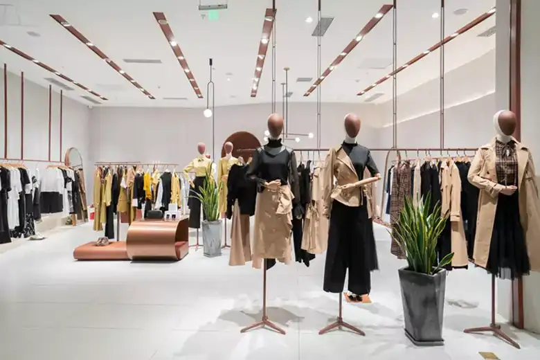 A modern store displays mannequins styled by a visual merchandiser
A modern store displays mannequins styled by a visual merchandiser