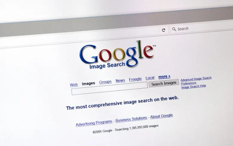 Picture of the most prominent Google logo, designed by Frank Mason Robinson.
