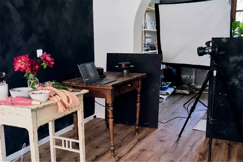 An interior design project for an editorial shoot An interior design project for an editorial shoot