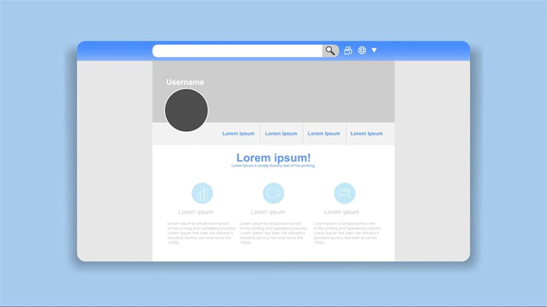 Profile Page UI framework
Profile Page UI framework