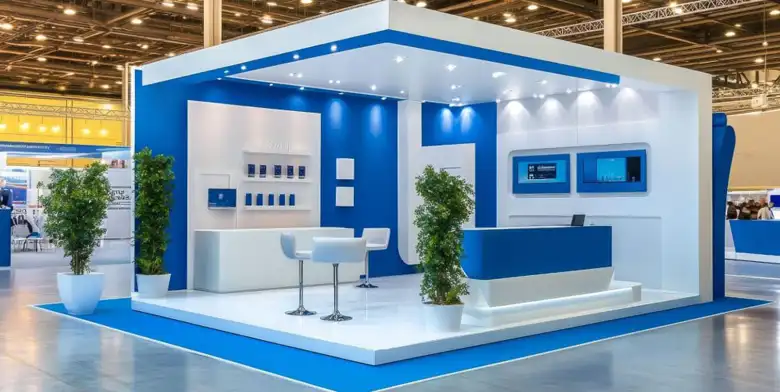 An example of modern exhibition stall design An example of modern exhibition stall design