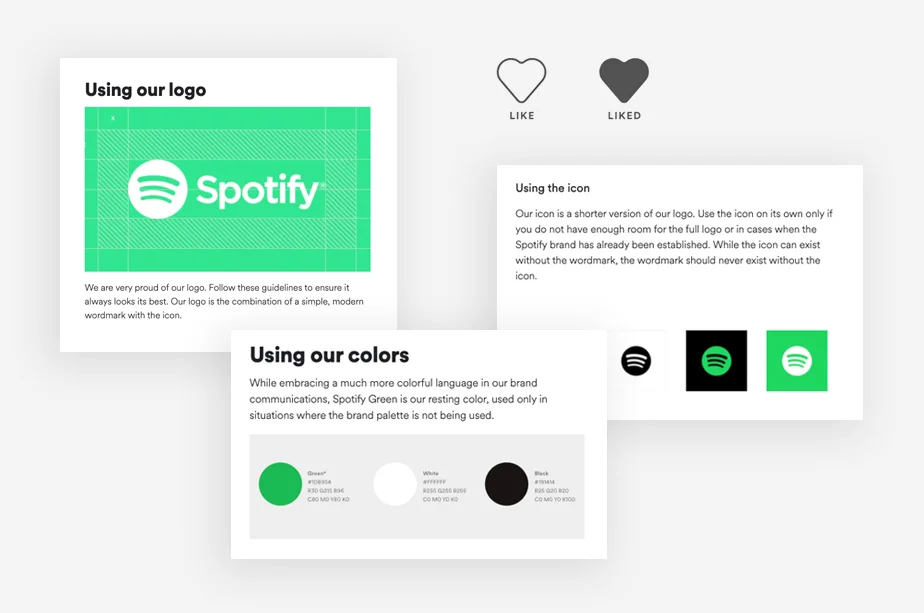 Spotify logo design showcasing modern branding with vibrant colors and a sleek style. Spotify logo design showcasing modern branding with vibrant colors and a sleek style.