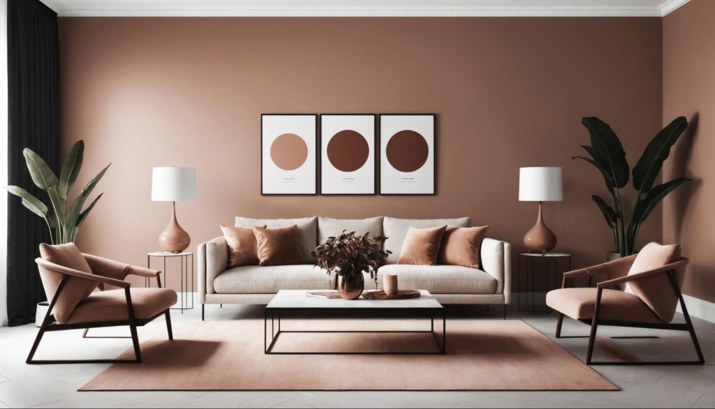 Use of Pantone colors in living room interior design Use of Pantone colors in living room interior design