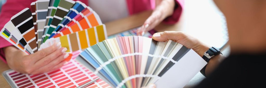 Designers choosing colors for their next project
Designers choosing colors for their next project
