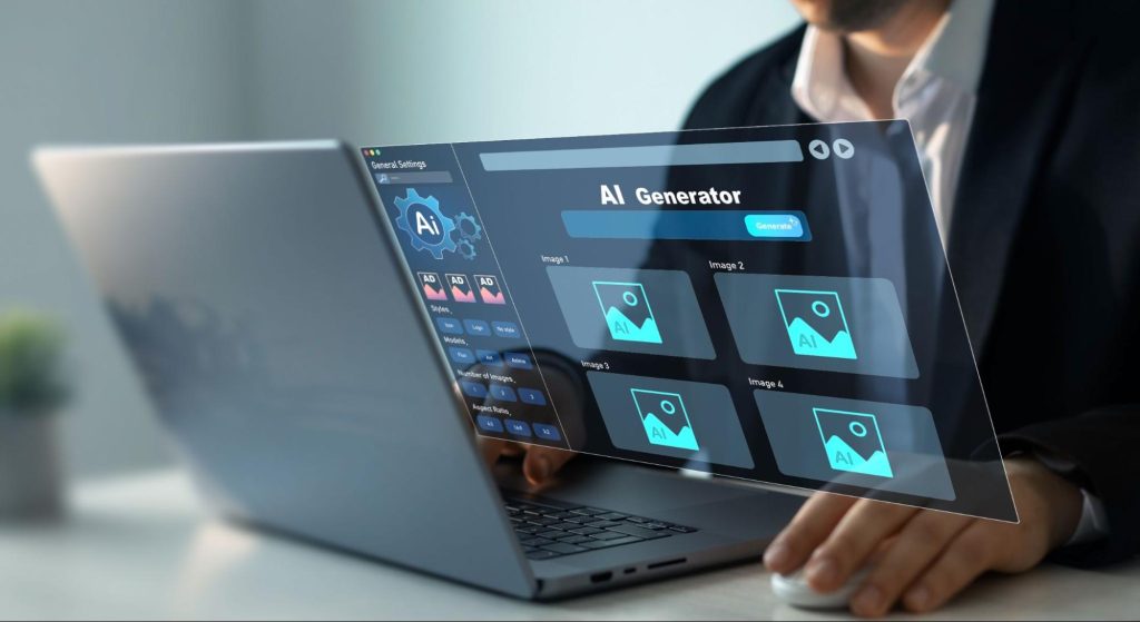 Person using free AI logo design tools for ease and convenience
Person using free AI logo design tools for ease and convenience