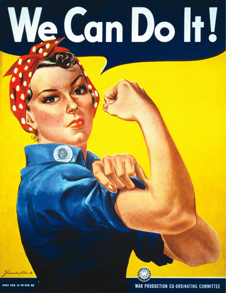 Graphic Design Poster - We Can Do It!
Graphic Design Poster - We Can Do It!
