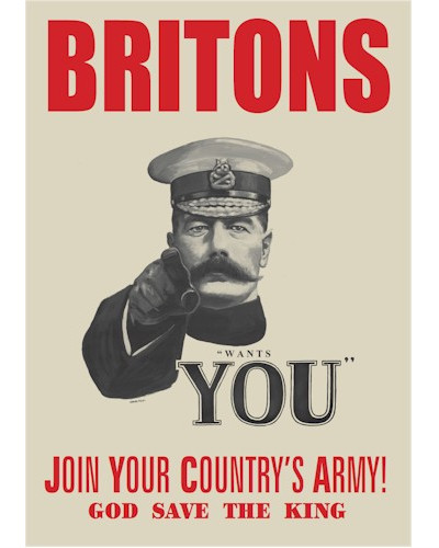 'Britons Want You!' Poster
'Britons Want You!' Poster