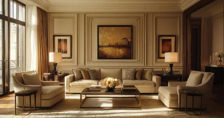 Application of monochromatic color scheme in interior design