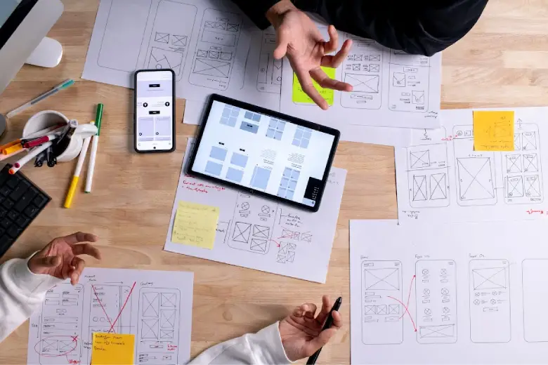 UX researcher discussing inclusivity across different ability levels, age groups, and cultural backgrounds. UX researcher discussing inclusivity across different ability levels, age groups, and cultural backgrounds.