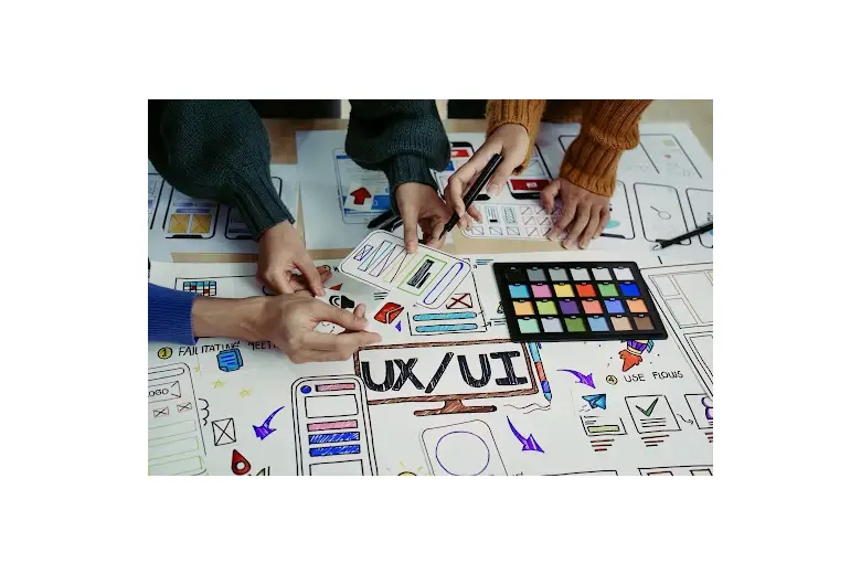 Students working on a case study about inclusive design, focusing on new trends and technologies. Students working on a case study about inclusive design, focusing on new trends and technologies.