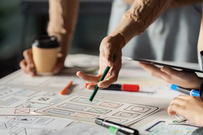 Designers in the process of product development
Designers in the process of product development
