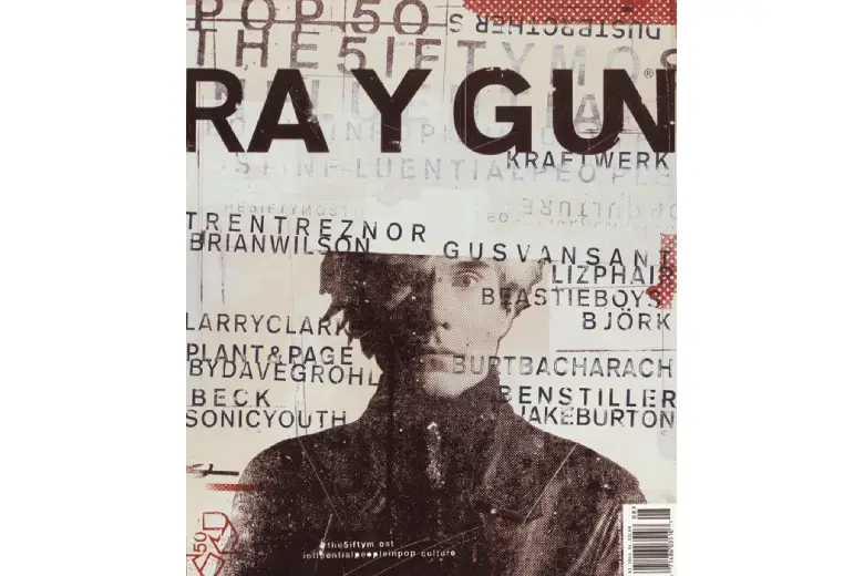Cover picture of Ray Gun magazine.
Cover picture of Ray Gun magazine.