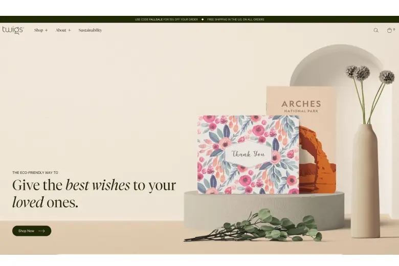 Use of white space on a website banner Use of white space on a website banner