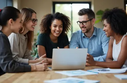 A team of designers creating inclusive designs