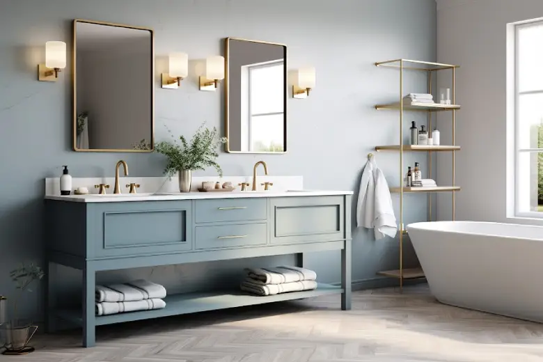 Bathroom cabinet design with mirror
Bathroom cabinet design with mirror