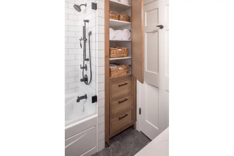 Floor-to-ceiling bathroom cabinet design ideas Floor-to-ceiling bathroom cabinet design ideas