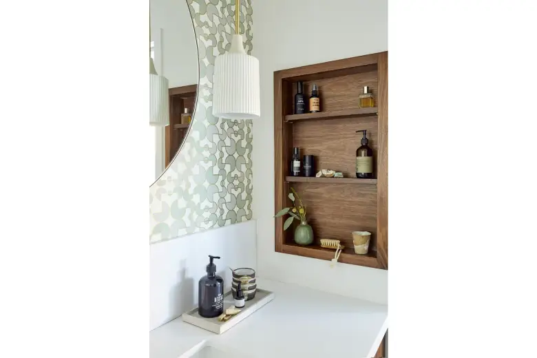 Recessed Walls are the latest bathroom cabinet design trend Recessed Walls are the latest bathroom cabinet design trend