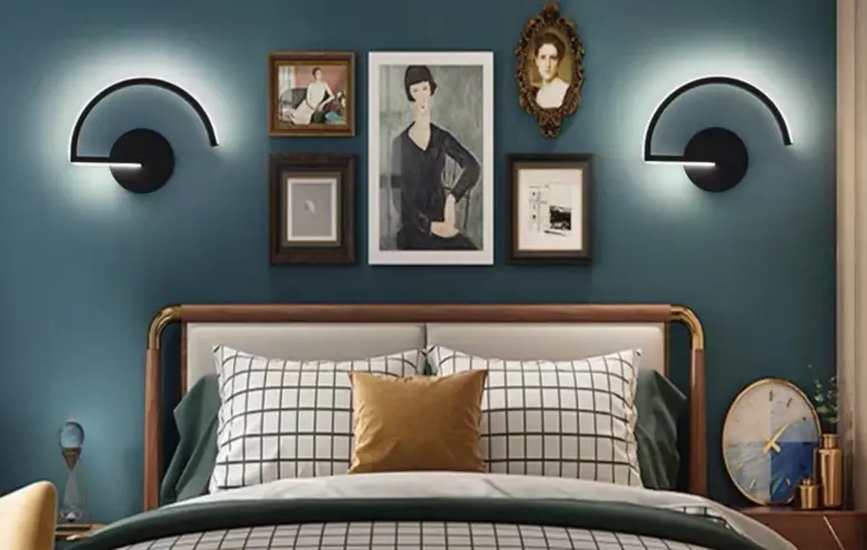 Wall sconces bedroom design.
Wall sconces bedroom design.