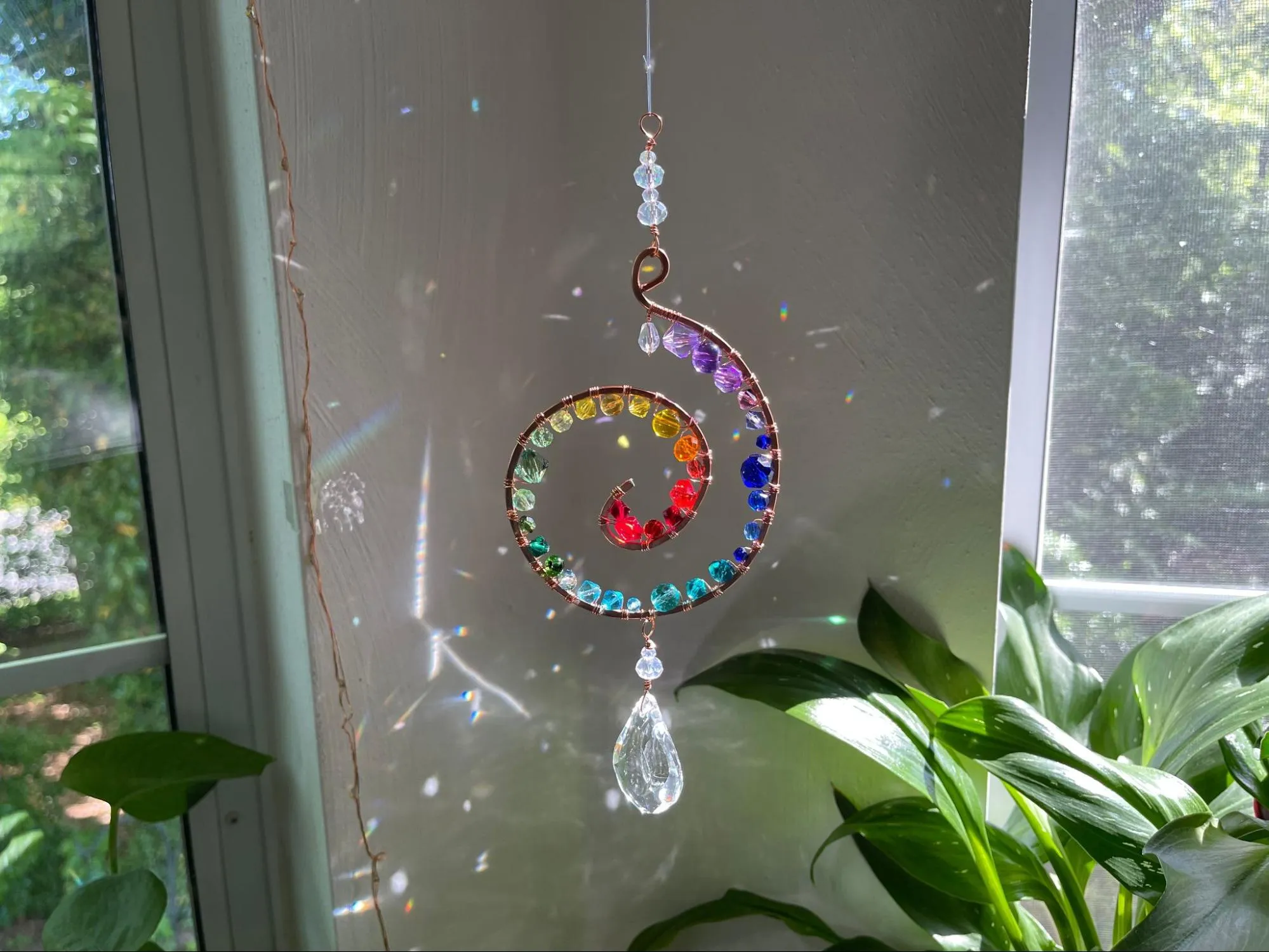 Prismatic light for Pride Month home decor
Prismatic light for Pride Month home decor
