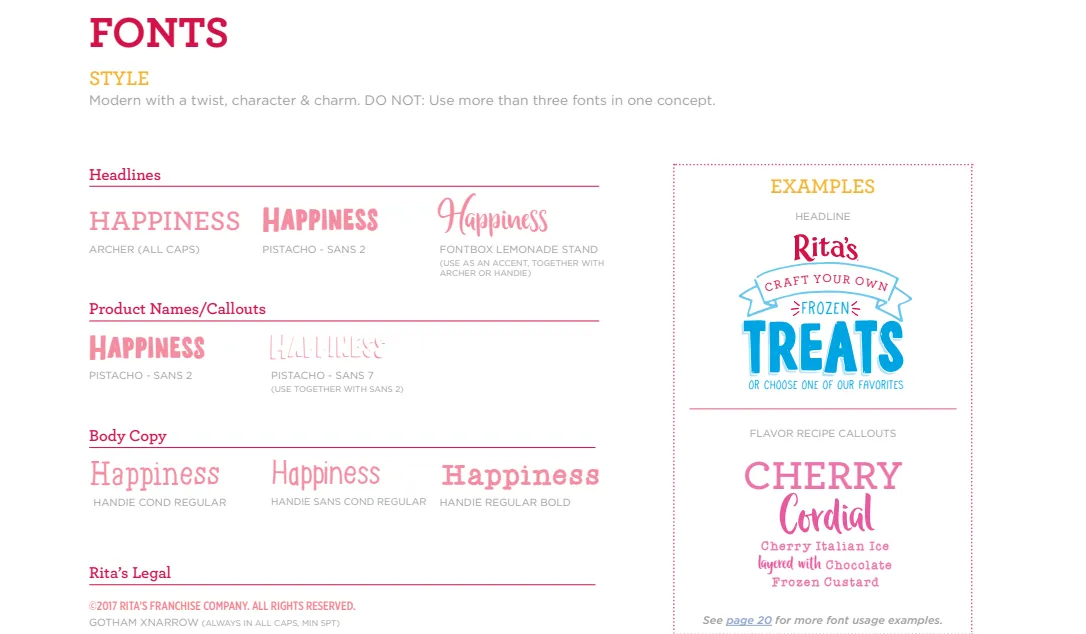 Rita's typography and font guide. Rita's typography and font guide.