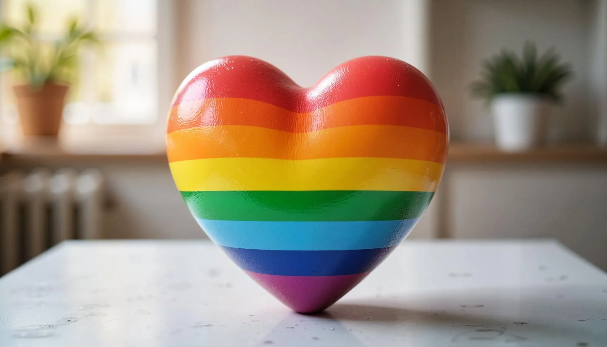 A statement decor piece for Pride Month
A statement decor piece for Pride Month