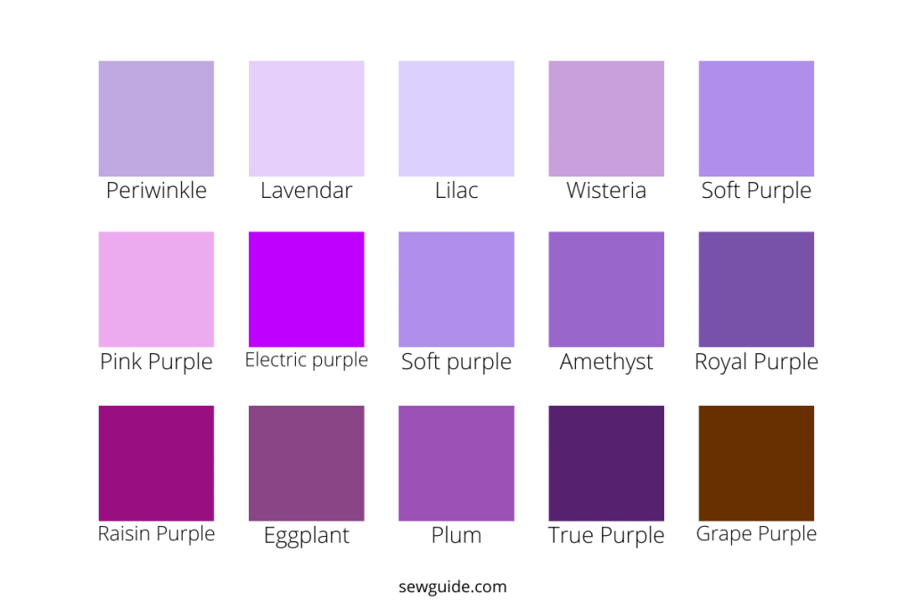 Swe color guide.