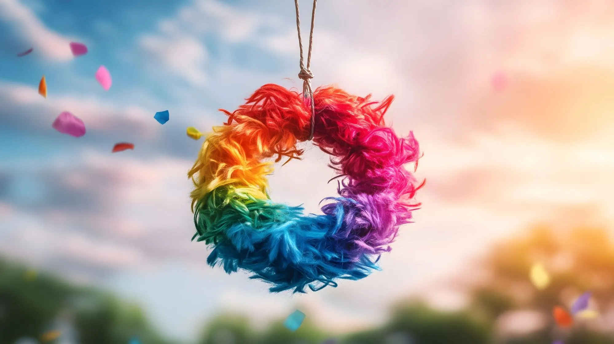 Pride-themed wreaths
Pride-themed wreaths