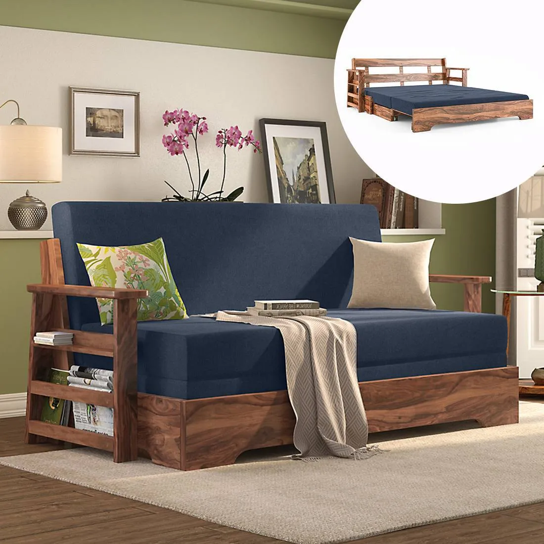 A Multifunctional sofa cum bed
A Multifunctional sofa cum bed