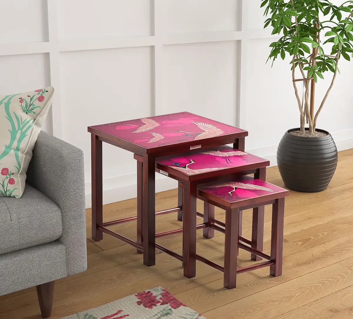 Nesting tables to save space
Nesting tables to save space