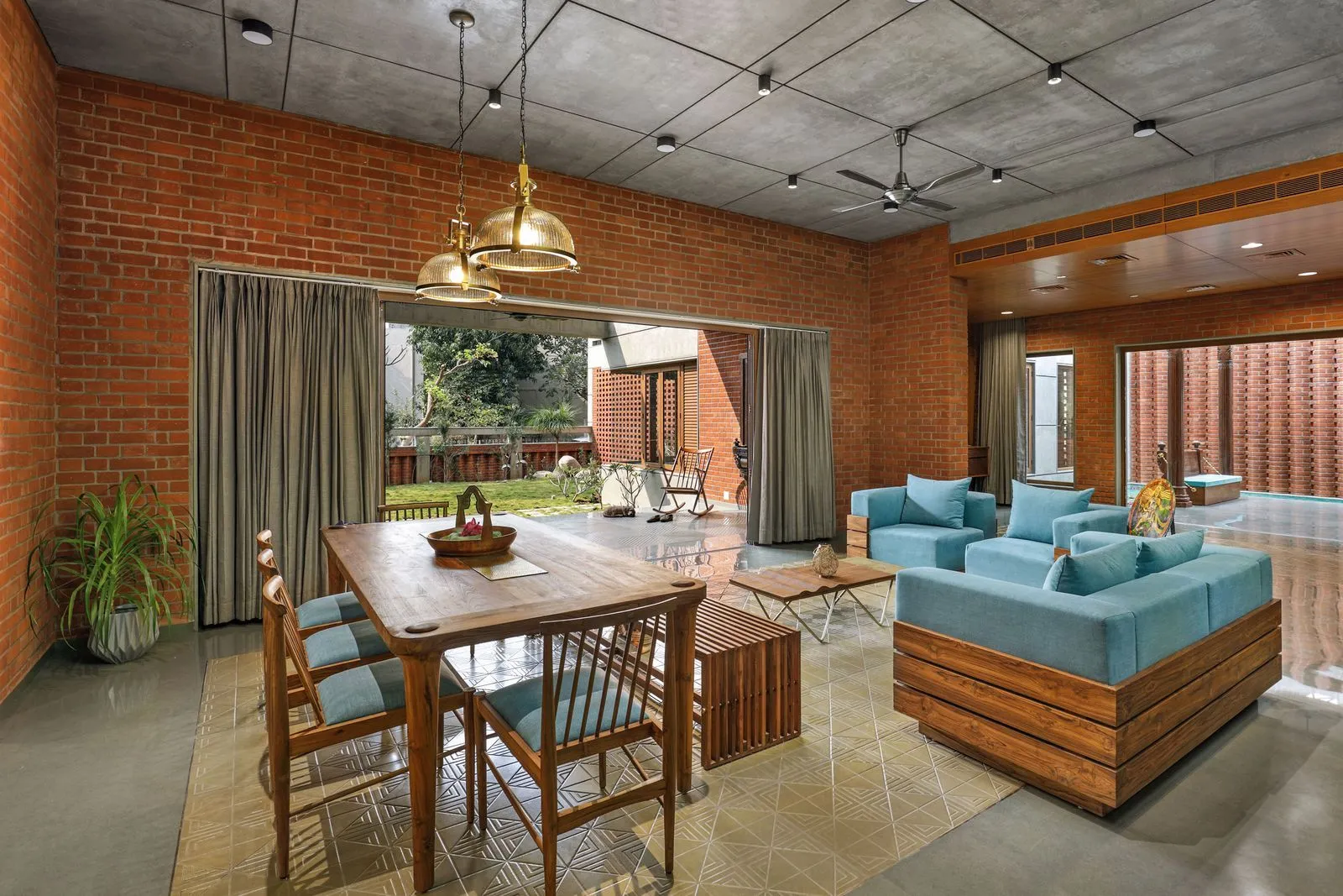 A traditional bungalow for a joint family.
A traditional bungalow for a joint family.