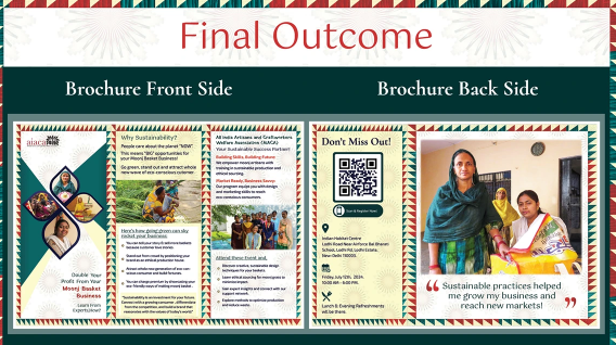 The final brochure
The final brochure