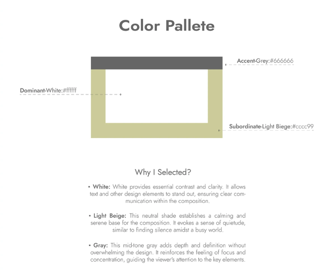 The color palette for the poster
The color palette for the poster