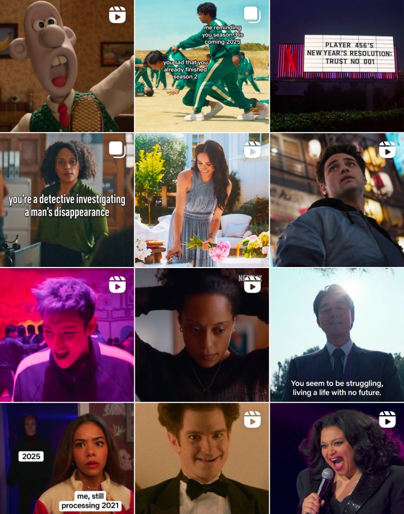 Netflix Instagram post.
Netflix Instagram post.